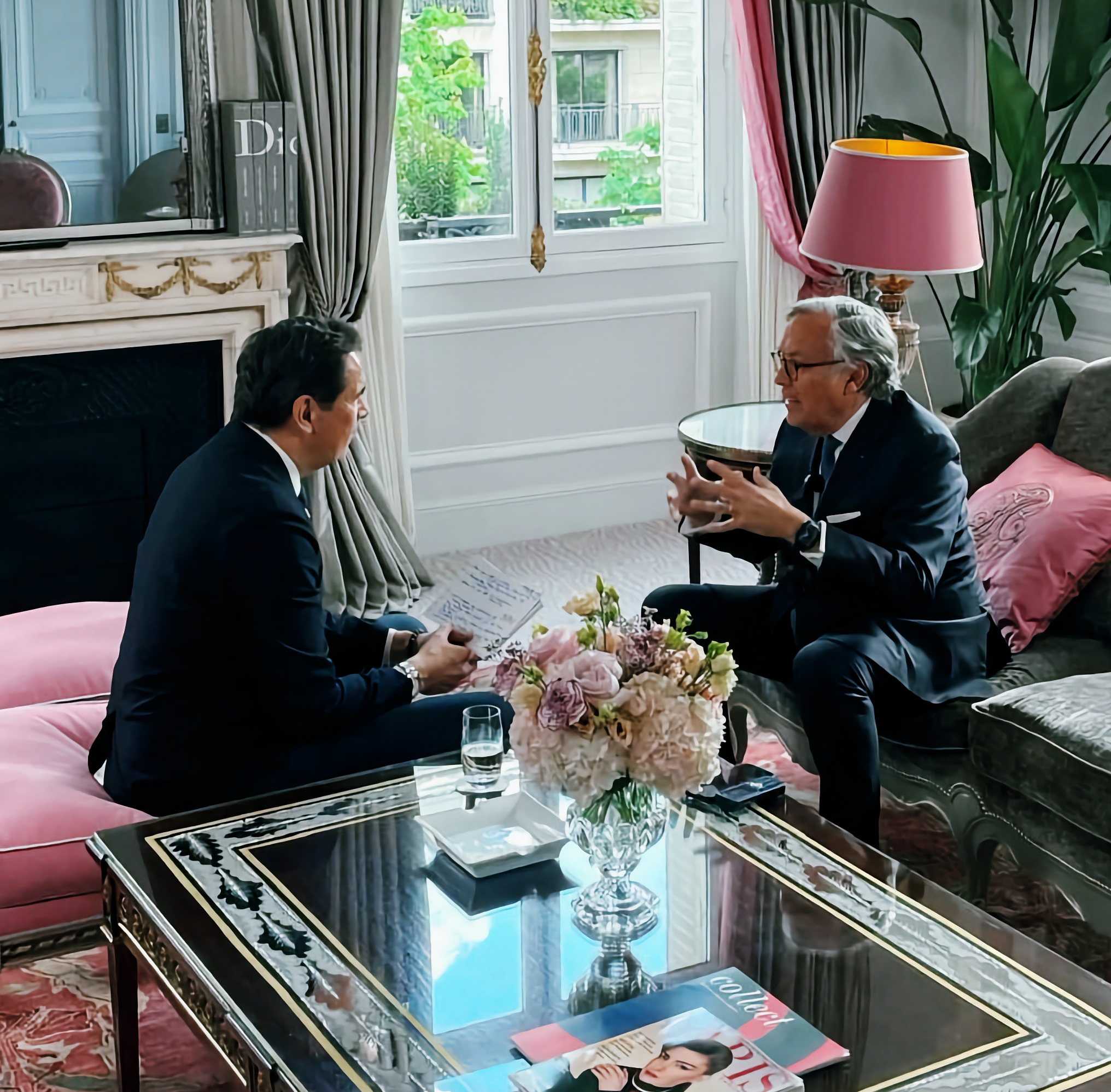 François Delahaye in conversation